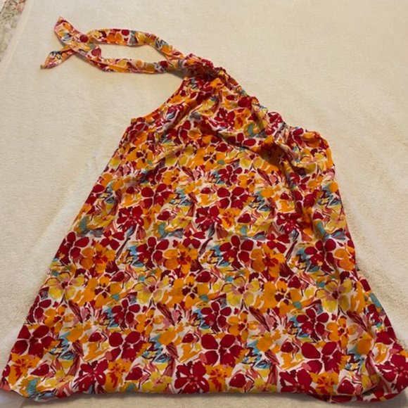 Floral One-Shoulder Tunic Mini-Dress - Picture 5 of 6